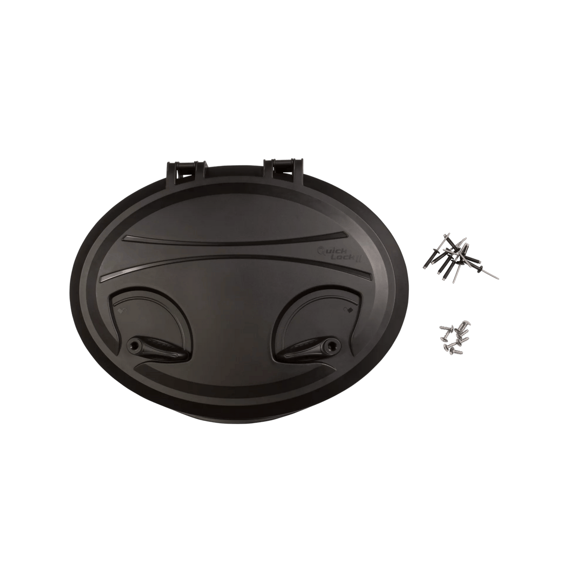 Pelican Double-Wide Quick Lock Hatch - Black