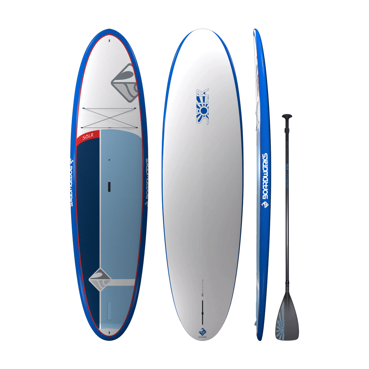 Solr 10'6" All-Around Paddle Board With Paddle