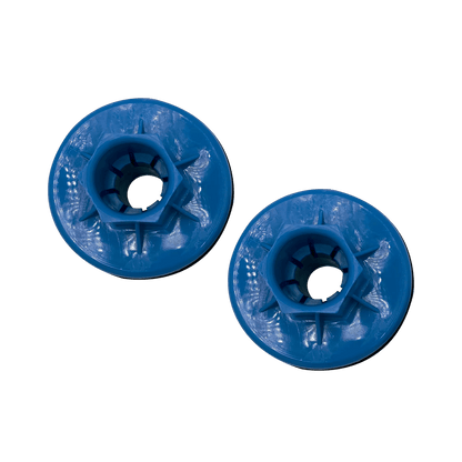 Pelican Pedal Boat Wheel Bushings In Azure Blue - Pack Of 2