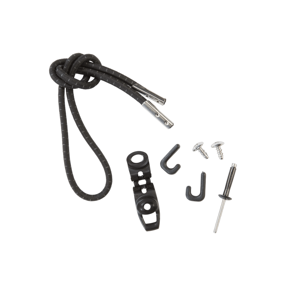 Pelican Black & Gray 25" (63.5 Cm) Paddle Tie-Down With Hook