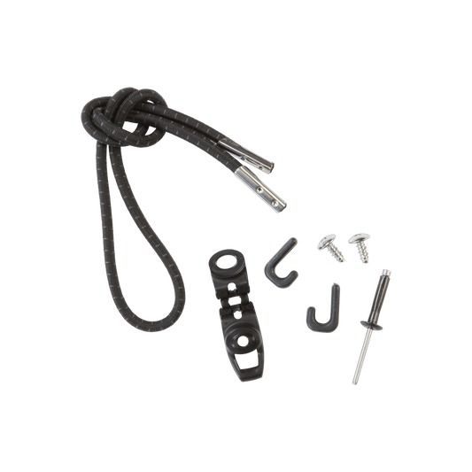 Pelican Black & Gray 25" (63.5 Cm) Paddle Tie-Down With Hook