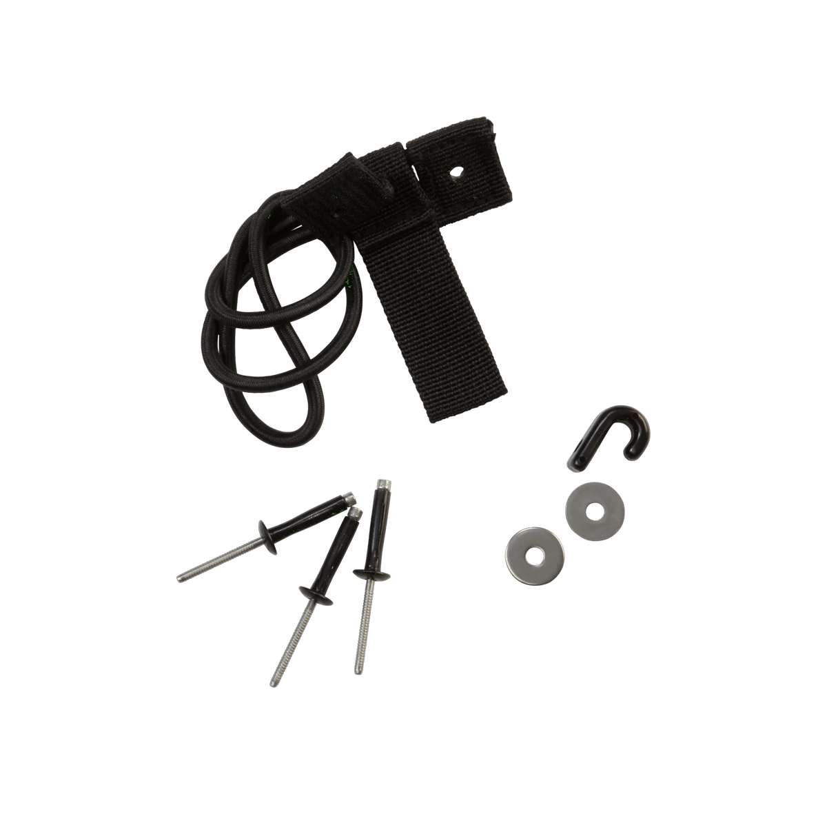 Pelican Black Paddle And Rod Tie-Down