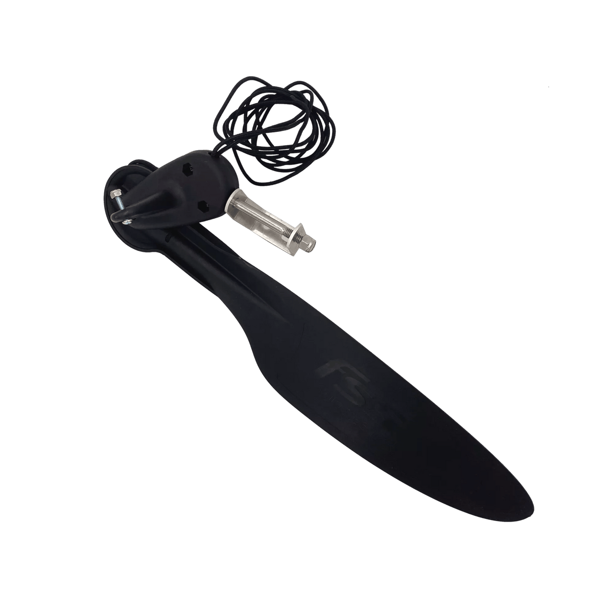 Pelican Rudder Axle Assembled